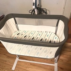 Baby Bassinet, RONBEI Bedside Sleeper, Bed for Infant/Baby Boy/Baby Girl/